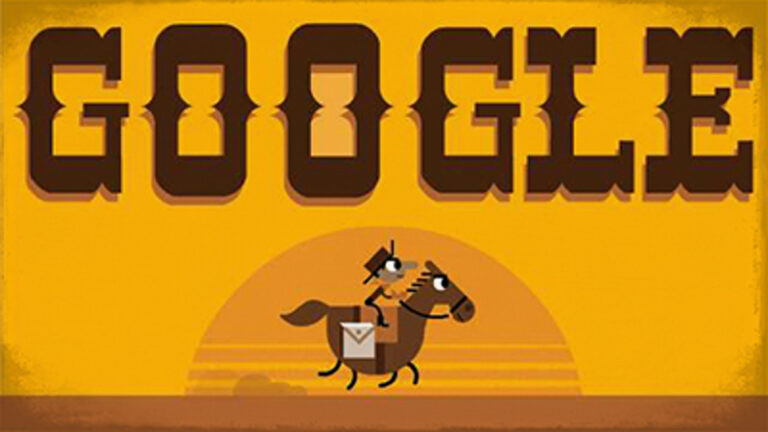 Google Doodle Pony Express- Google Doodle Games