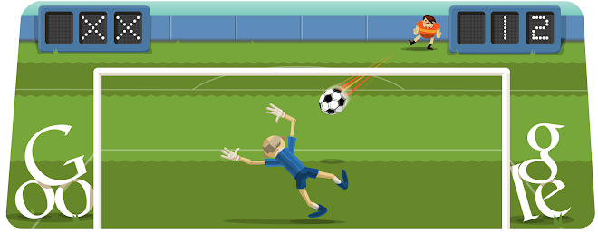 Google Doodle Soccer- Google Doodle Game